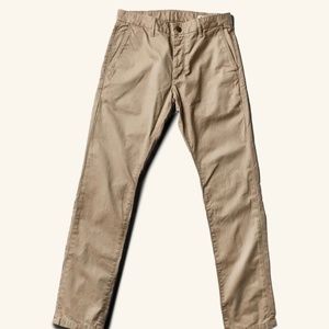 Foundation Canvas Pant - 12 oz. - Wheat. 34 waist measured.